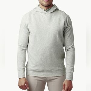Asher Golf LAYERING HOODIE Heather Gray Men's Small Supersoft Activewear